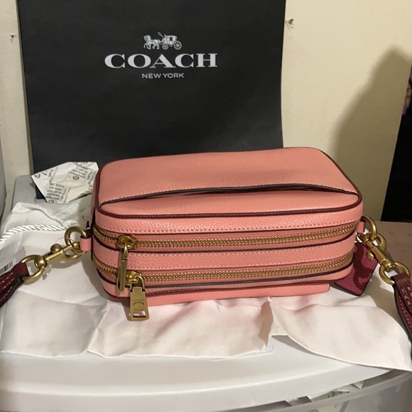 Coach Bags Coach Willow Camera Bag In Color Block Pebble Leather Poshmark